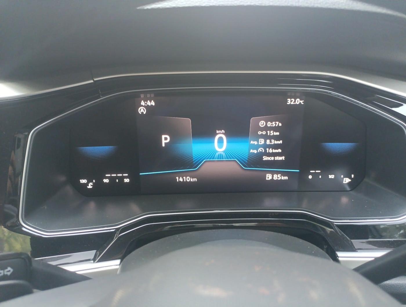 2025 Volkswagen VIRTUS TOPLINE TSI 1.0 AT, Petrol, Automatic, 1,410 km, interior