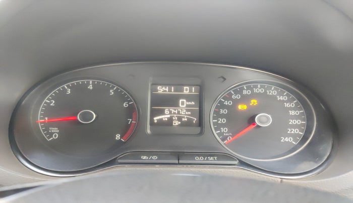 2016 Volkswagen Vento HIGHLINE PETROL AT, Petrol, Automatic, 67,472 km, interior