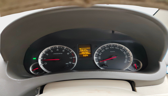 2017 Maruti Ertiga VXI CNG, Petrol, Manual, 55,256 km, interior