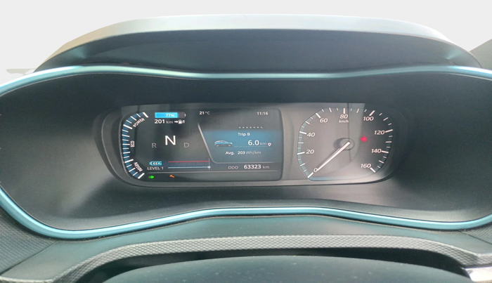 2022 Tata NEXON EV XZ PLUS DARK EDITION, Electric, Automatic, 63,323 km, interior
