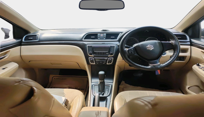 2017 Maruti Ciaz ZXI AT, Petrol, Automatic, 1,65,711 km, interior