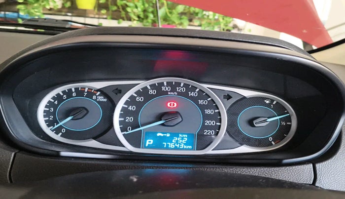 2015 Ford Figo Aspire TITANIUM 1.5 PETROL AT, Petrol, Automatic, 77,643 km, interior