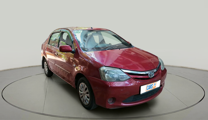 2011 Toyota Etios G, Petrol, Manual, 65,409 km, exterior