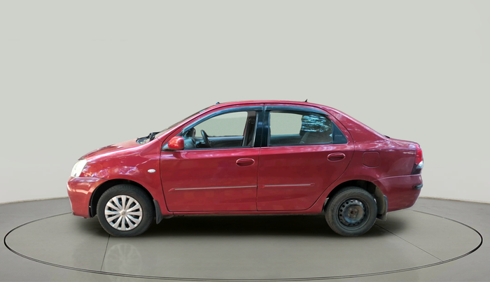 2011 Toyota Etios G, Petrol, Manual, 65,409 km, exterior