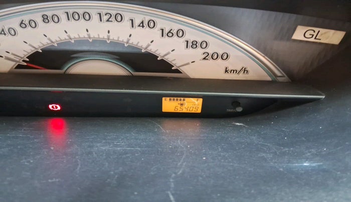 2011 Toyota Etios G, Petrol, Manual, 65,409 km, interior