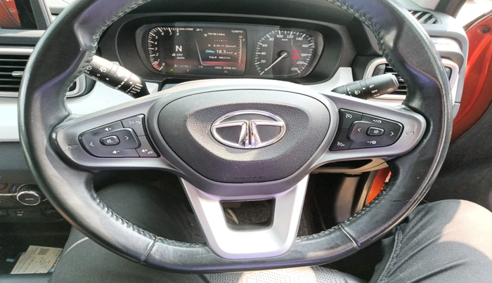 2023 Tata PUNCH CREATIVE IRA AMT 1.2 RTN DUAL TONE, Petrol, Automatic, 27,746 km, interior