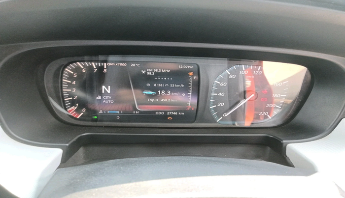 2023 Tata PUNCH CREATIVE IRA AMT 1.2 RTN DUAL TONE, Petrol, Automatic, 27,746 km, interior