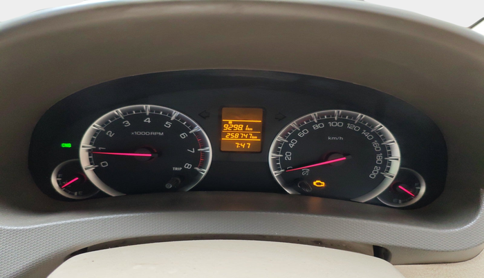 2014 Maruti Ertiga VXI CNG, Petrol, Manual, 2,58,747 km, interior