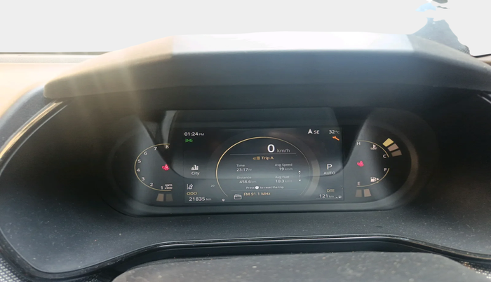 2023 Tata Safari XZA PLUS O RED DARK , Diesel, Automatic, 21,835 km, interior