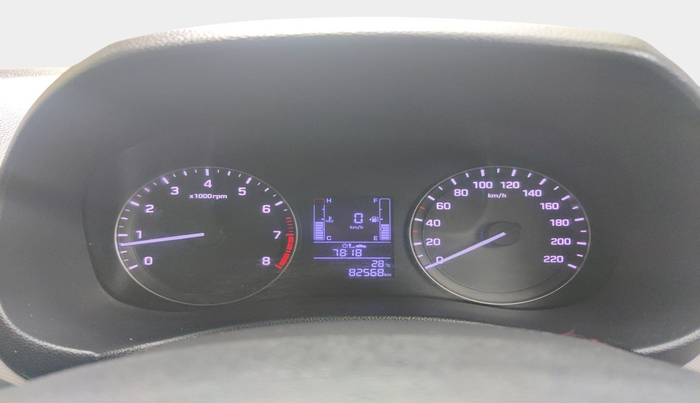 2016 Hyundai Creta SX PLUS 1.6 PETROL, Petrol, Manual, 82,568 km, interior