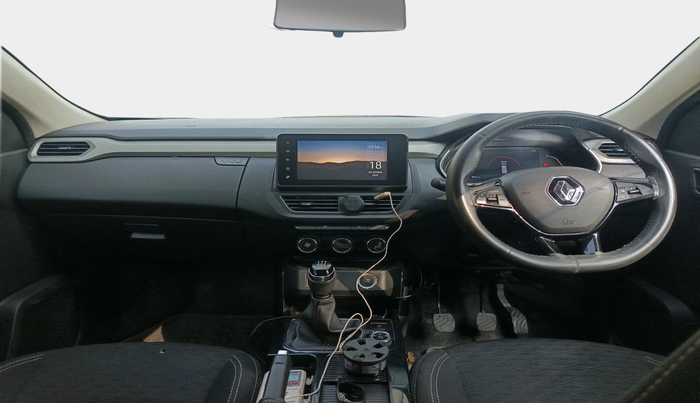 2021 Renault Kiger RXZ TURBO MT, Petrol, Manual, 39,914 km, interior