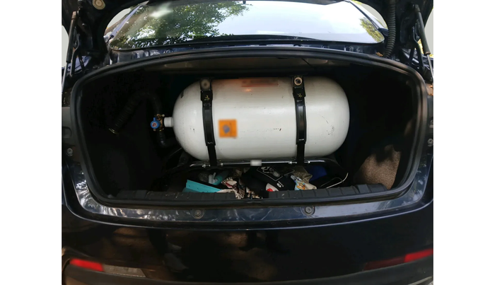 2022 Tata TIGOR XZ PLUS CNG, Petrol, Manual, 35,693 km, exterior