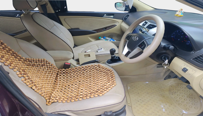 2013 Hyundai Verna FLUIDIC 1.6 VTVT SX, Petrol, Manual, 60,494 km, interior