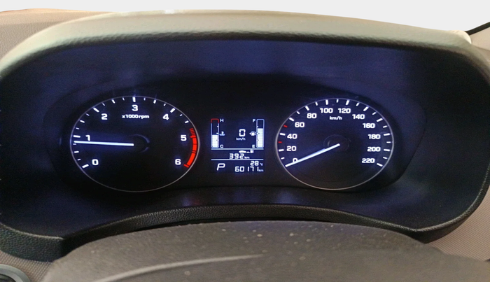 2018 Hyundai Creta SX AT 1.6 DIESEL, Diesel, Automatic, 60,171 km, interior