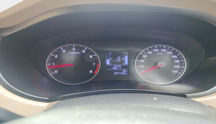 2018 Hyundai Elite i20 SPORTZ 1.2, Petrol, Manual, 2,07,952 km, interior