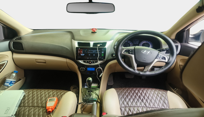 2013 Hyundai Verna FLUIDIC 1.6 VTVT SX OPT AT, Petrol, Automatic, 70,296 km, interior