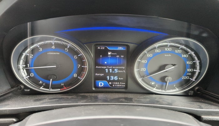 2020 Maruti Baleno ALPHA CVT PETROL 1.2, Petrol, Automatic, 61,099 km, interior