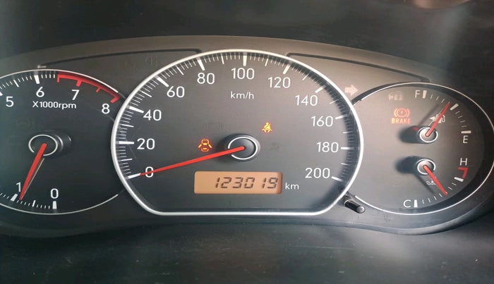 2013 Maruti SX4 VXI CNG, Petrol, Manual, 1,23,019 km, interior