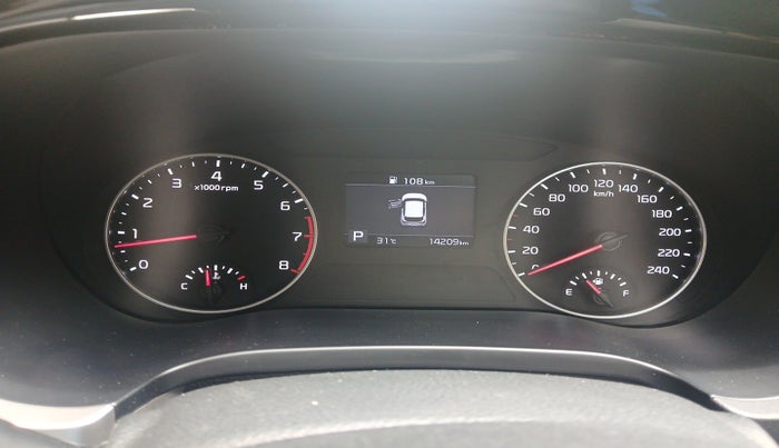 2022 KIA SELTOS HTX IVT 1.5 PETROL, Petrol, Automatic, 14,209 km, interior