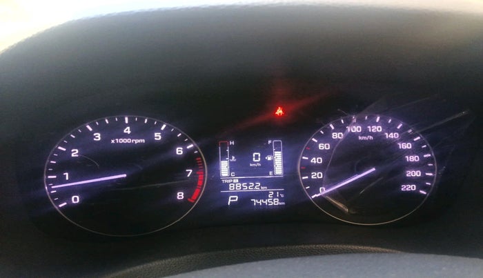 2017 Hyundai Creta SX PLUS AT 1.6 PETROL, Petrol, Automatic, 74,458 km, interior