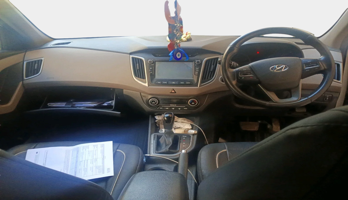 2017 Hyundai Creta SX PLUS AT 1.6 PETROL, Petrol, Automatic, 74,458 km, interior