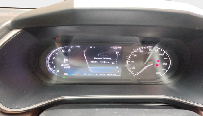2021 Tata Harrier XZA 2.0L, Diesel, Automatic, 34,667 km, interior