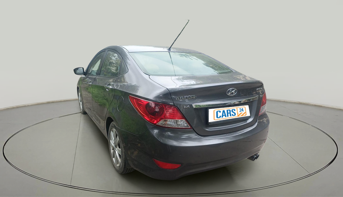 2012 Hyundai Verna FLUIDIC 1.6 CRDI SX AT, Diesel, Automatic, 93,460 km, exterior