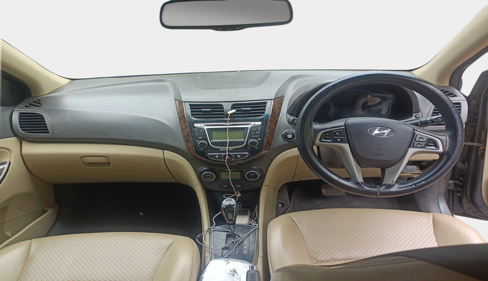 2012 Hyundai Verna FLUIDIC 1.6 CRDI SX AT, Diesel, Automatic, 93,460 km, interior