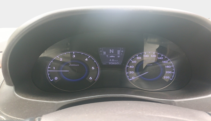 2012 Hyundai Verna FLUIDIC 1.6 CRDI SX AT, Diesel, Automatic, 93,460 km, interior