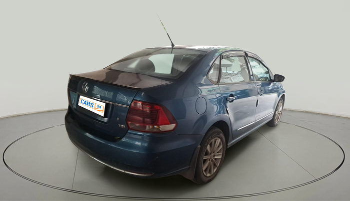 2017 Volkswagen Vento HIGHLINE PETROL AT, Petrol, Automatic, 88,603 km, exterior