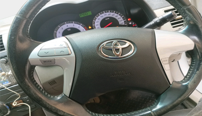 2012 Toyota Corolla Altis G PETROL, Petrol, Manual, 91,336 km, interior