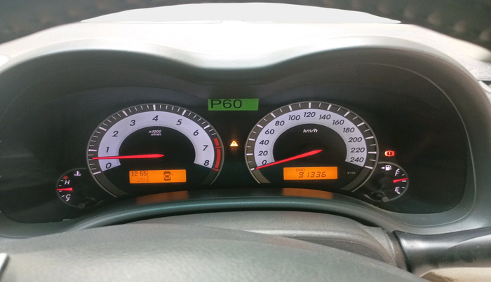 2012 Toyota Corolla Altis G PETROL, Petrol, Manual, 91,336 km, interior