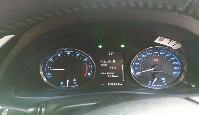 2019 Toyota Corolla Altis G PETROL, Petrol, Manual, 1,08,421 km, interior