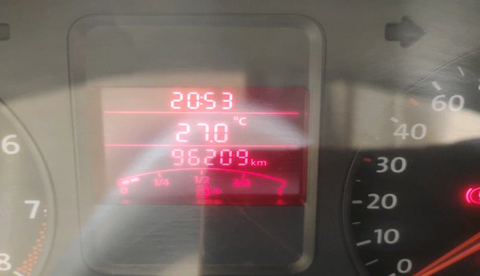 2011 Volkswagen Vento TRENDLINE 1.6, Petrol, Manual, 96,209 km, interior