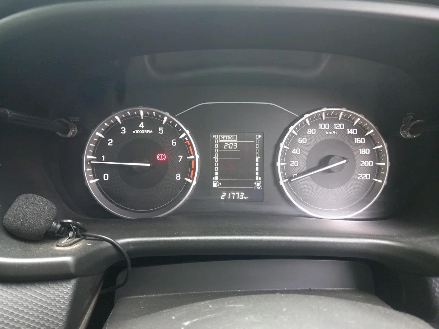 2023 Maruti BREZZA LXI S- CNG, CNG, Manual, 21,773 km, interior