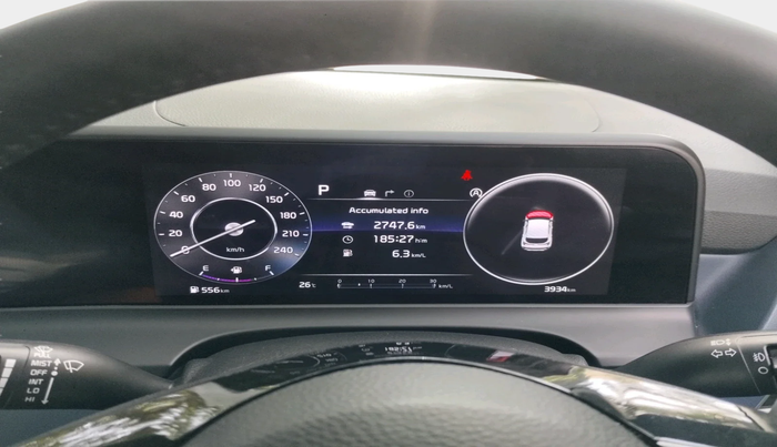 2025 KIA SELTOS HTX (O) 1.5 Petrol iVT, Petrol, Automatic, 3,934 km, interior