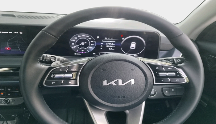 2025 KIA SELTOS HTX (O) 1.5 Petrol iVT, Petrol, Automatic, 3,934 km, interior