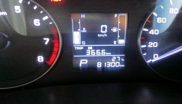 2016 Hyundai Creta SX PLUS AT 1.6 PETROL, Petrol, Automatic, 81,300 km, interior