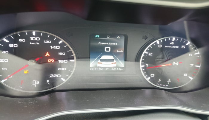 2022 MG ASTOR SUPER 1.5 CVT, Petrol, Automatic, 32,144 km, interior