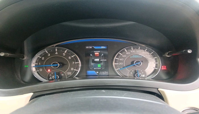 2019 Maruti Ciaz ALPHA 1.5 SHVS PETROL, Petrol, Manual, 75,380 km, interior