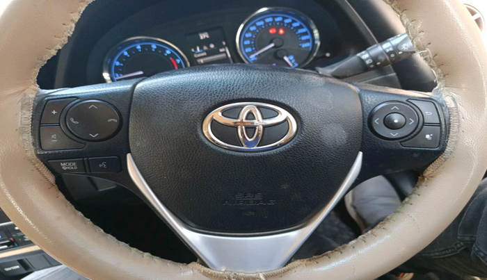 2017 Toyota Corolla Altis G PETROL, Petrol, Manual, 81,457 km, interior