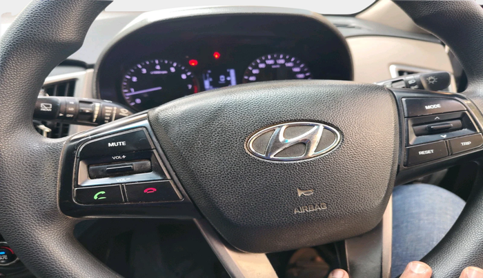 2016 Hyundai Creta  SX 1.6 Petrol , Petrol, Manual, 1,15,490 km, interior