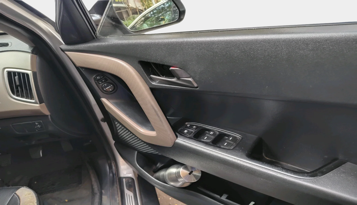 2016 Hyundai Creta  SX 1.6 Petrol , Petrol, Manual, 1,15,490 km, interior