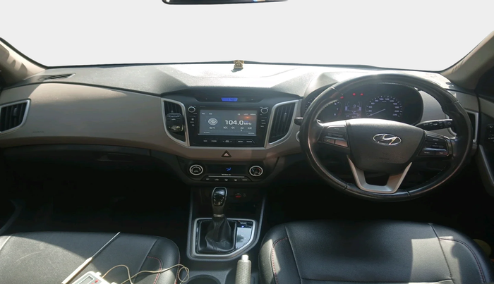 2017 Hyundai Creta SX PLUS AT 1.6 PETROL, Petrol, Automatic, 60,411 km, interior