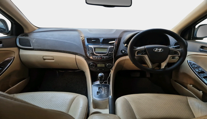 2011 Hyundai Verna FLUIDIC 1.6 VTVT SX OPT AT, Petrol, Automatic, 51,501 km, interior