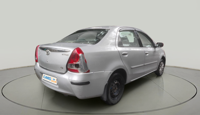 2011 Toyota Etios G, Petrol, Manual, 63,920 km, exterior