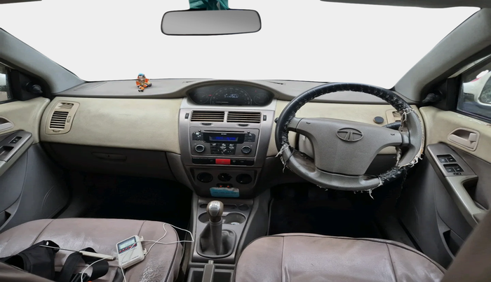 2010 Tata Indica Vista AURA SAFIRE, Petrol, Manual, 1,17,435 km, interior