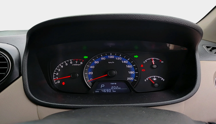 2018 Hyundai Xcent S AT 1.2, Petrol, Automatic, 46,901 km, interior