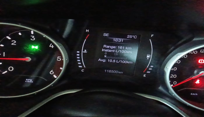 2018 Jeep Compass LIMITED 2.0 DIESEL, Diesel, Manual, 1,16,500 km, interior