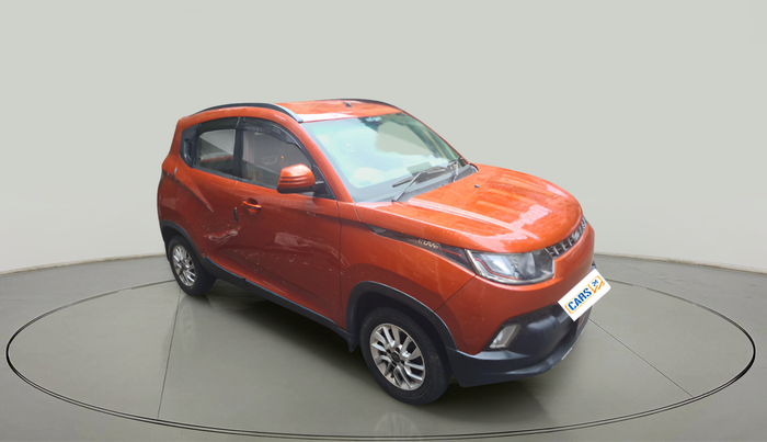 2017 Mahindra Kuv100 K6 PLUS 6 STR, Petrol, Manual, 50,501 km, exterior
